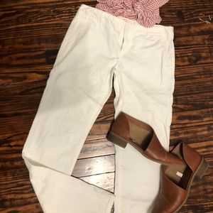 White chinos